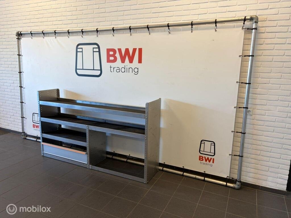 Finnerup bedrijfswageninrichting / businrichting/ vakkenkast, Ophalen of Verzenden