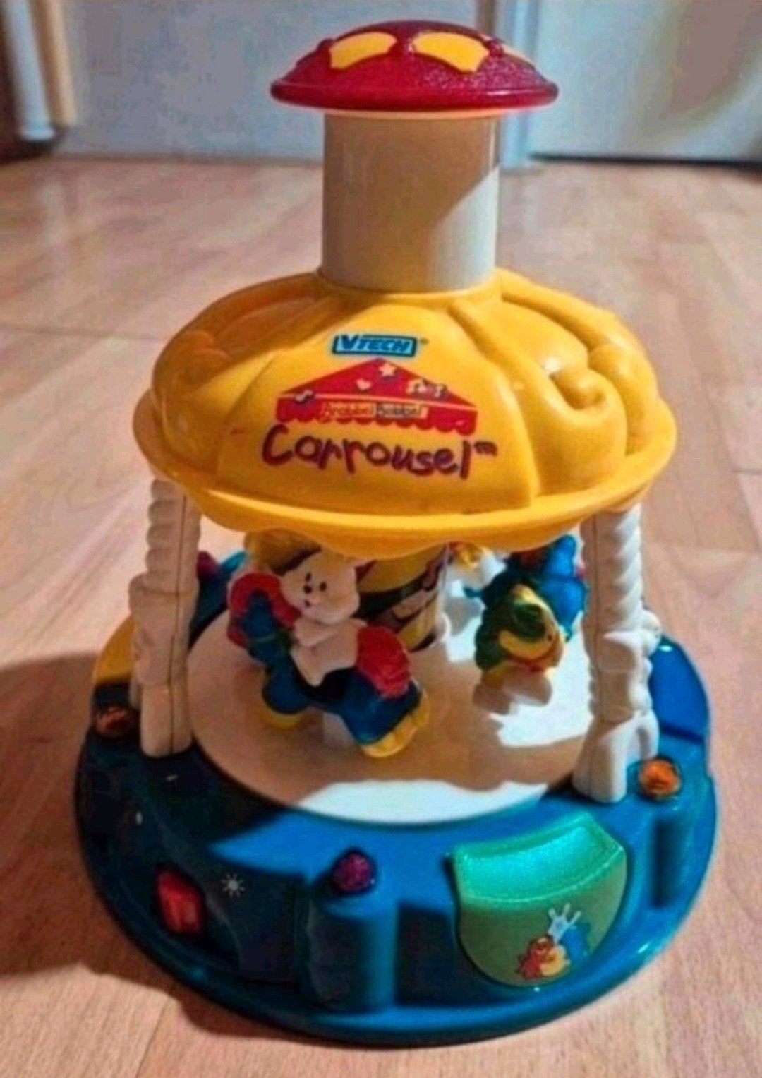 Onbeschadigde baby carrousel Vtech, Ophalen of Verzenden, Zo goed als nieuw, Overige typen