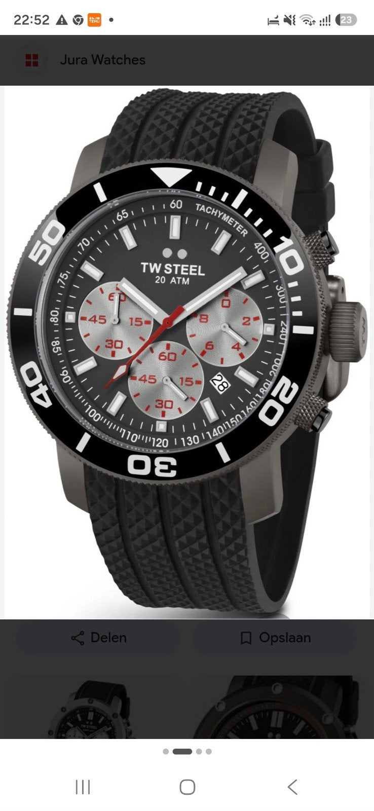 Gezocht: TW Steel TW705 horloge, Ophalen of Verzenden
