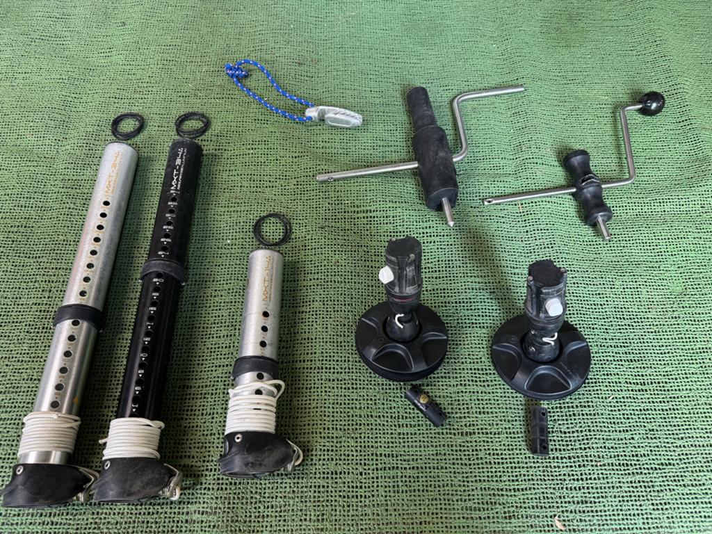Mastvoeten | Verlengers | Rig tools | Trapeze, Watersport en Boten, Ophalen of Verzenden, Gebruikt, Overige typen