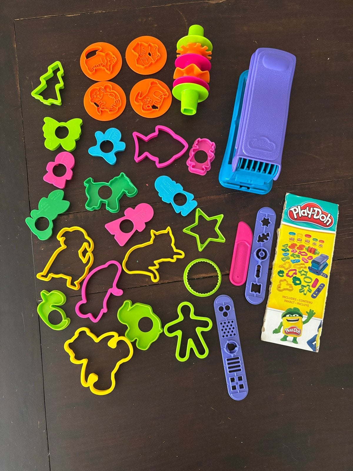 Play-Doh Klei Set met Vormpjes en Accessoires, Kinderen en Baby's, Speelgoed | Educatief en Creatief, Ophalen, Gebruikt, Knutselen