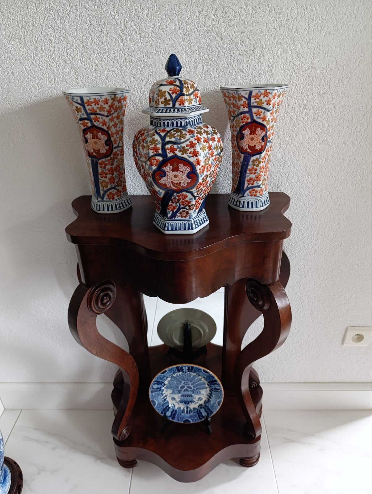 Antieke Imari vazen, Ophalen of Verzenden