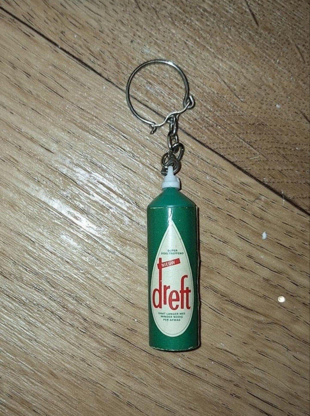 Vintage Dreft Sleutelhanger - Super Doeltreffend NIEUW, Ophalen of Verzenden, Zo goed als nieuw
