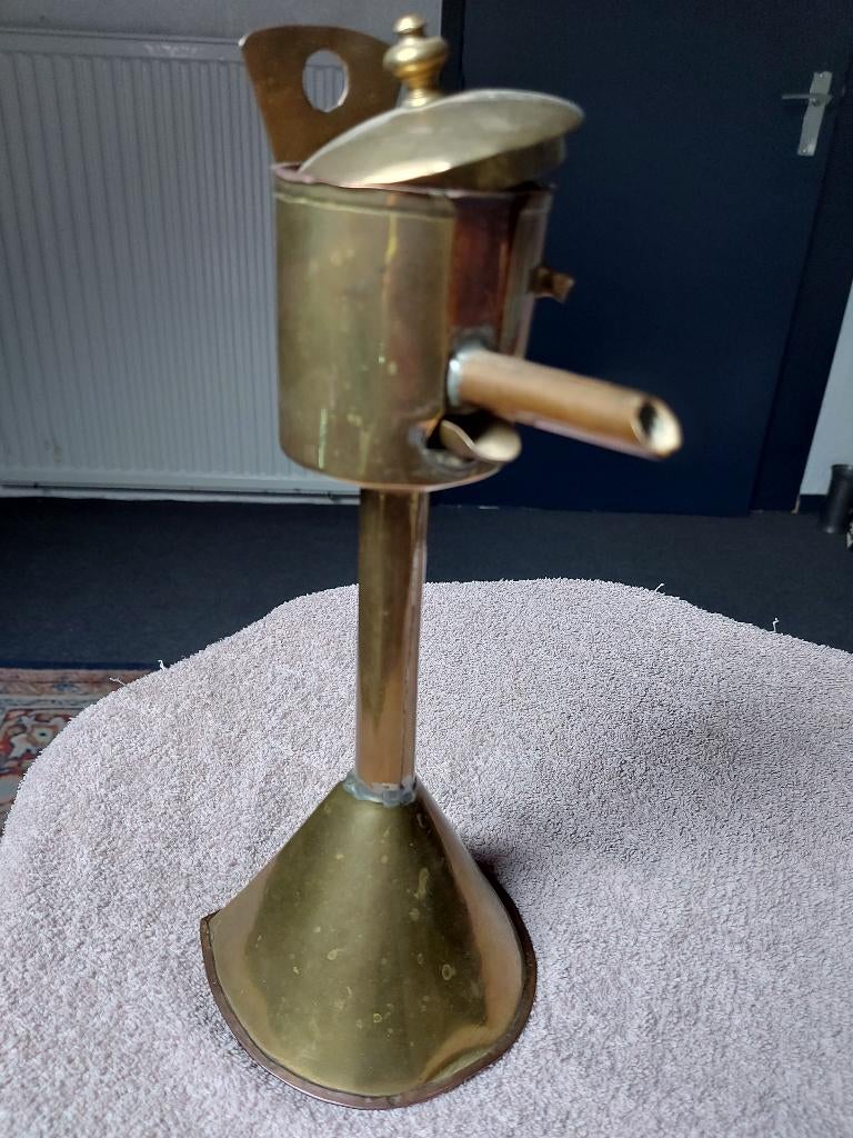 Olielamp, snotneus, Ophalen, Koper