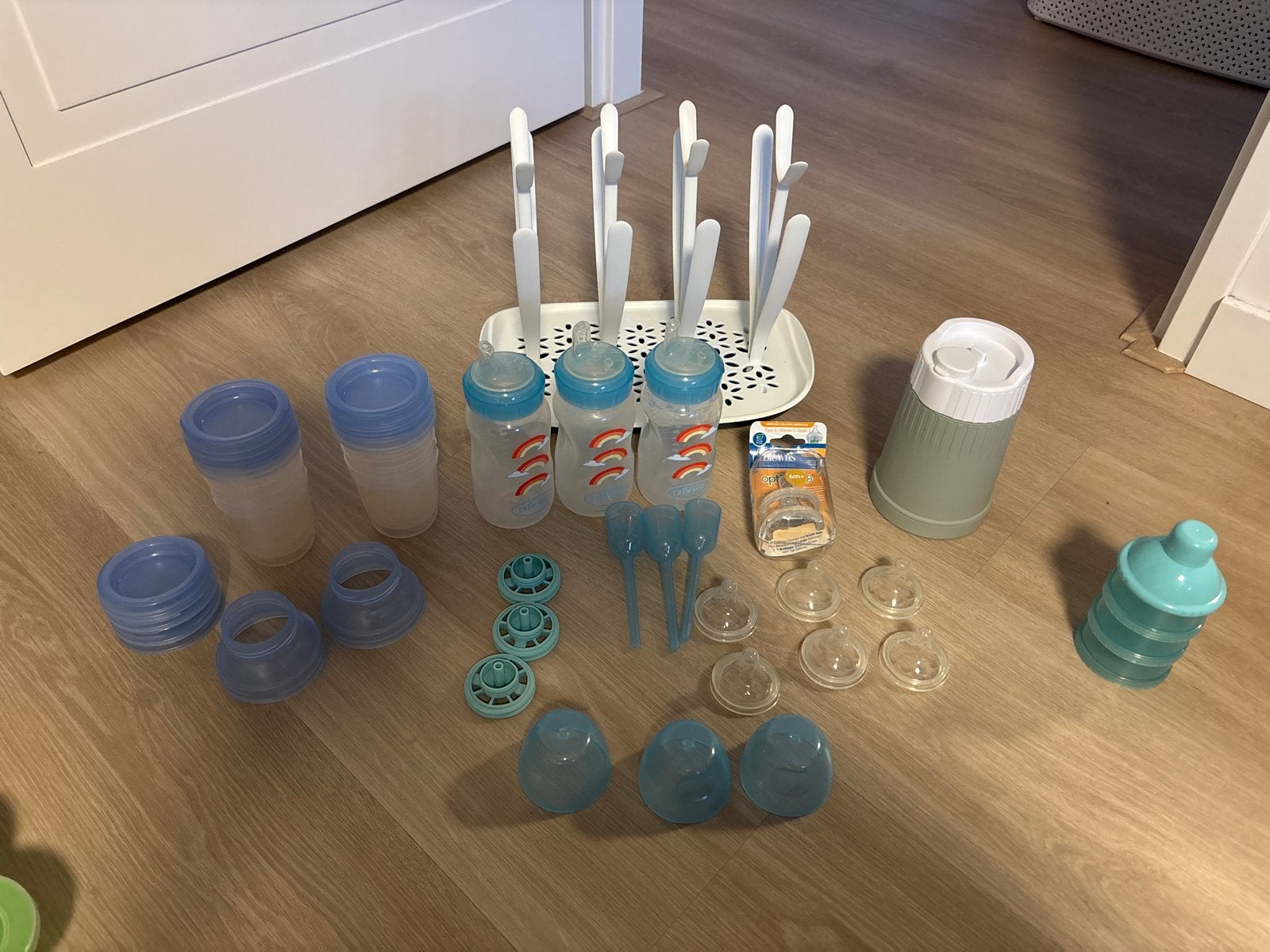 Dr. Brown's Babyflessen & Accessoires - Complete Set, Ophalen, Gebruikt, Dr. Brown's, Babyfles