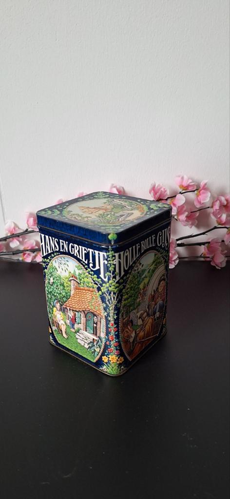 Vintage Konmar blik met Efteling sprookjes decoratie, Ophalen of Verzenden, Gebruikt, Overige, Overige merken