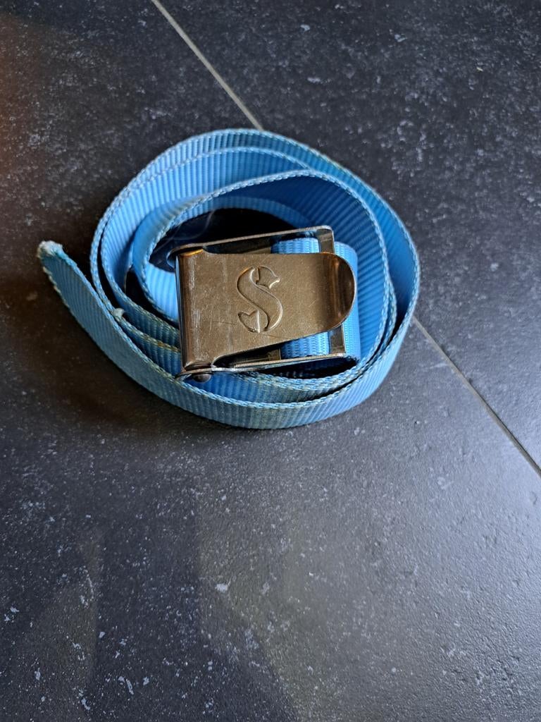 Scubapro loodgordel met gesp, 160 cm, Watersport en Boten, Duiken, Ophalen of Verzenden, Lood of Loodgordel