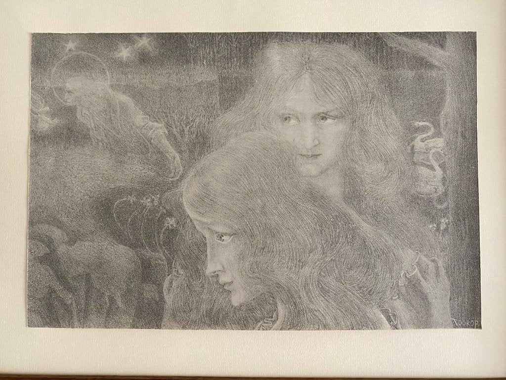 Jan   Toorop  .  1895, Ophalen of Verzenden