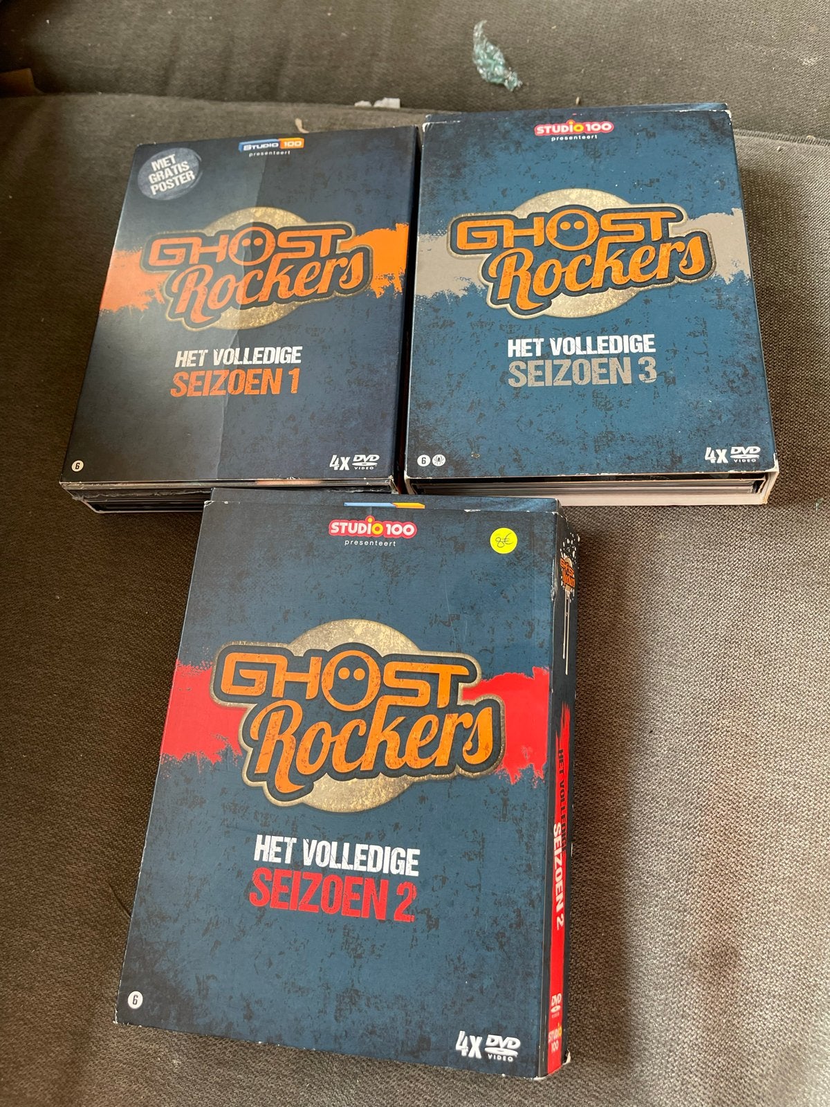 Ghost Rockers - Het Volledige Seizoen 1, 2 & 3 (DVD), Cd's en Dvd's, Gebruikt, Seizoen 1, Nederlands, Overige genres