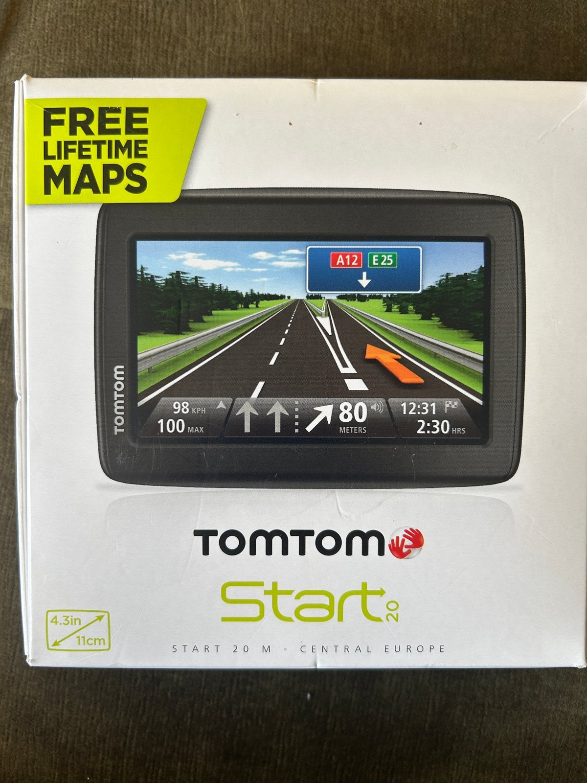 TomTom Start 20 M Central Europe Navigatiesysteem, Ophalen of Verzenden, Zo goed als nieuw