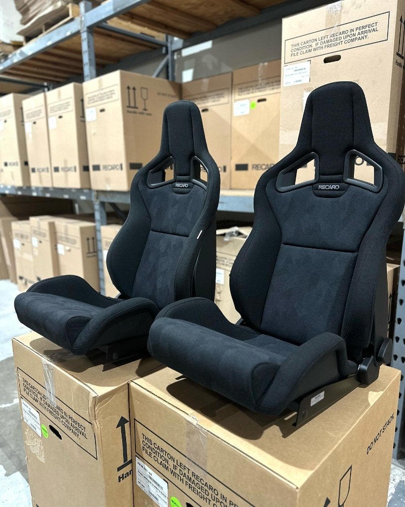 Recaro Sportster CS Nardo Black Artista kuipstoel sportstoel, Auto diversen, Tuning en Styling, Ophalen of Verzenden
