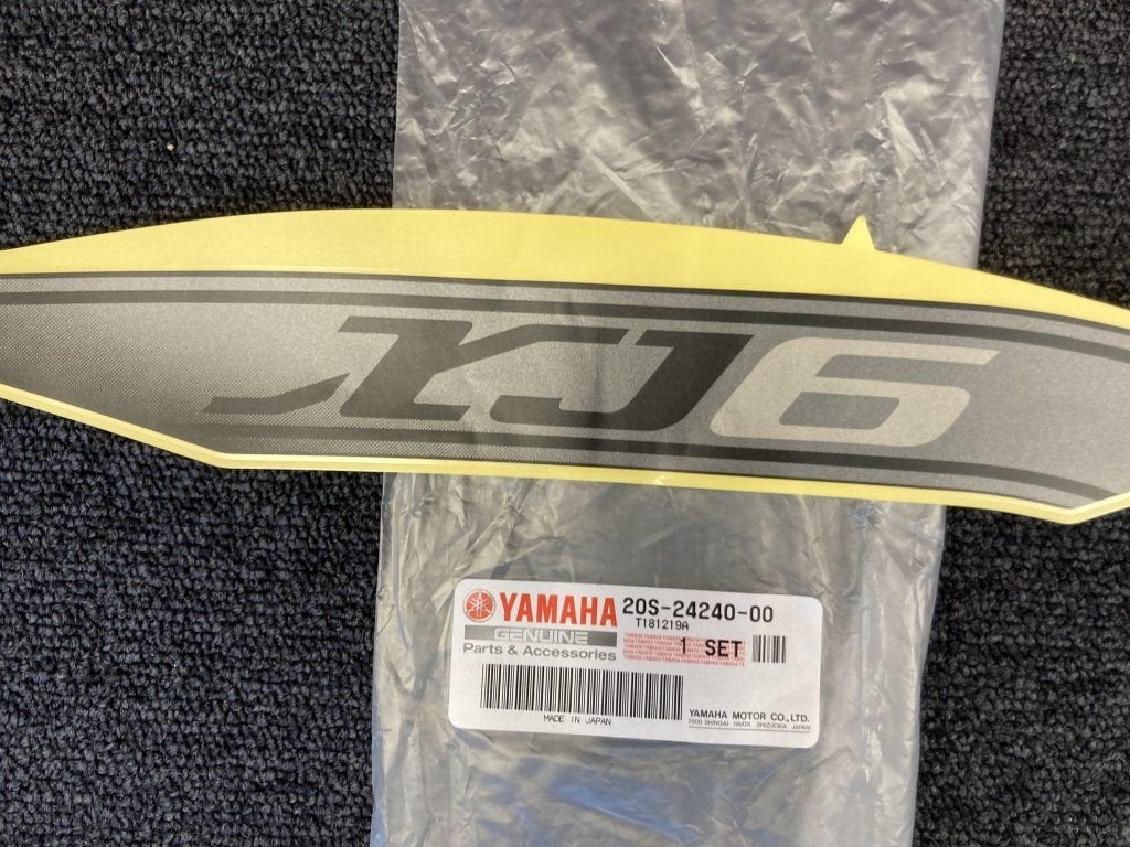 Yamaha XJ6 tank sticker rechts zwart/Grijs 2009 Diversion, Motoren, -, -, Nieuw, Ophalen of Verzenden
