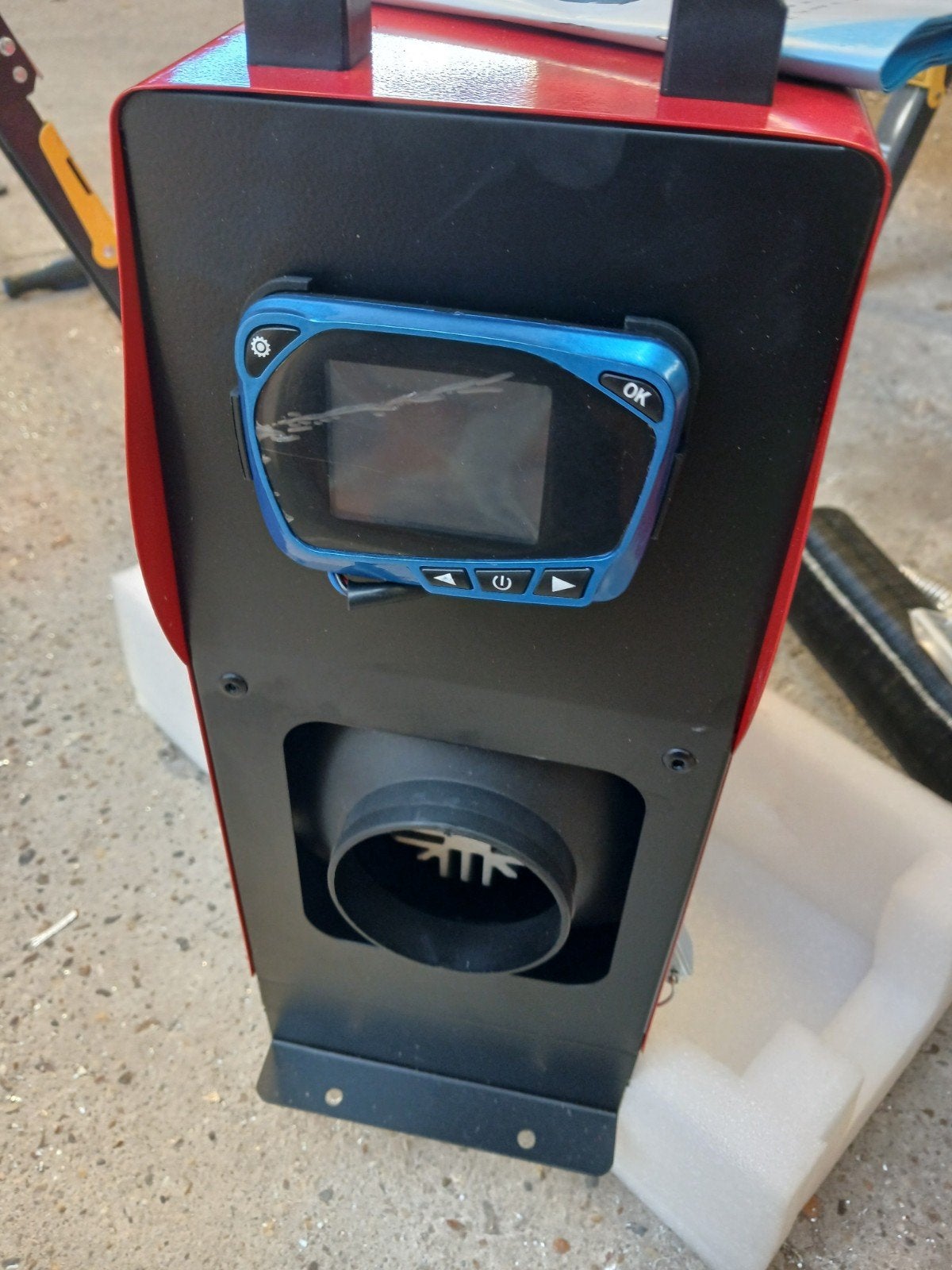 diesel kachel airheater nieuw in de doos., Ophalen, 30 tot 80 cm, 60 tot 150 cm, Kachel
