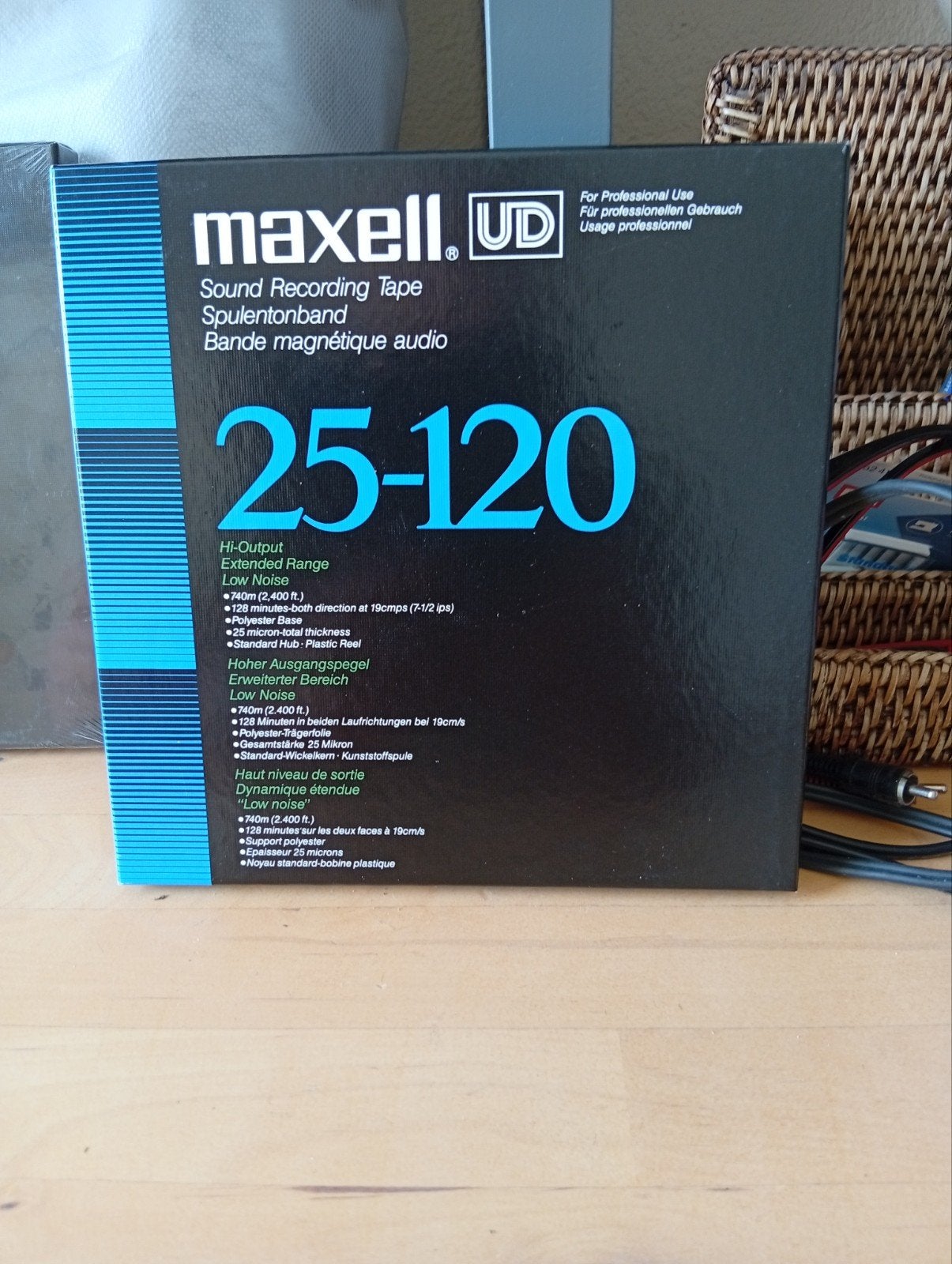 maxell Recording tape, Ophalen of Verzenden, Onderdeel