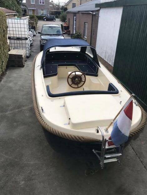 Oud Huijzer 560 sloep, incl vignet Amsterdam, Ophalen, Gebruikt, 6 m, 2 m