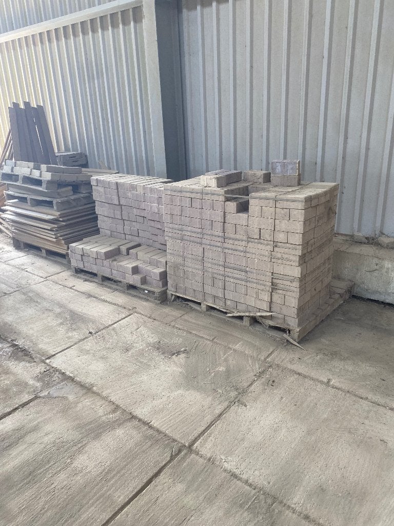 Heide paarse betonklinkers, nieuw en ongebruikt, Ophalen, Klinkers, Nieuw, 10 m² of meer
