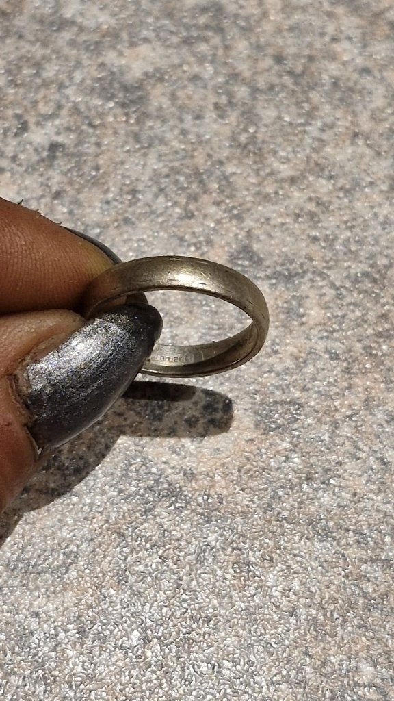 925 zilveren Anjer ring, Gebruikt, Ophalen of Verzenden, Kleiner dan 17, Dame