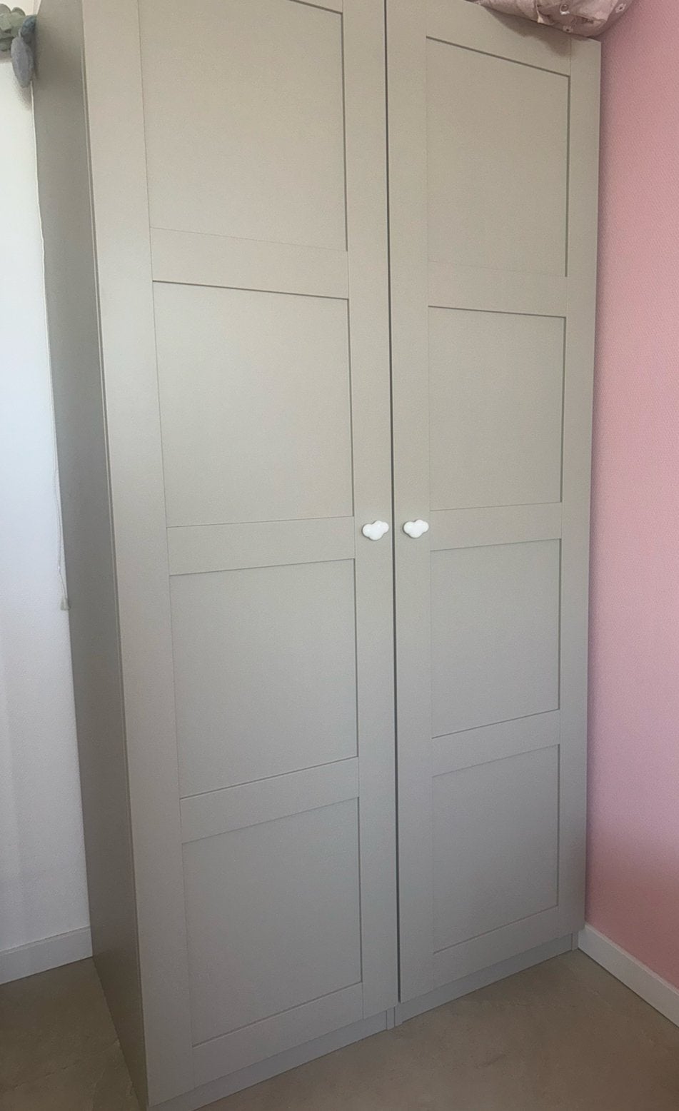Ikea pax kast taupe/ beige, Ophalen, Zo goed als nieuw, 50 tot 75 cm, 200 cm of meer