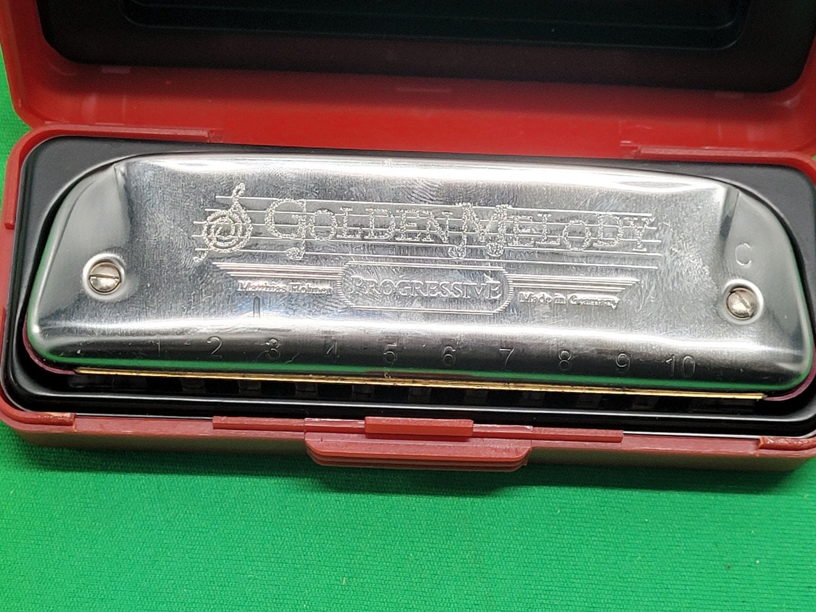 Hohner Golden Melody Progressive C-mondharmonica, Hohner, Info@hohner.de, Andreas-Koch-Straße 9, 78647 Trossingen, Duitsland, C-mondharmonica