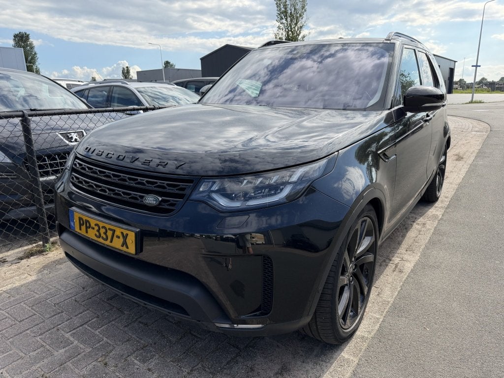 Land Rover Discovery 3.0 TD6 HSE Luxury 2017 Zwart EX BPM, Auto's, Land Rover, Bedrijf, Te koop, ABS, Achteruitrijcamera, Airbags