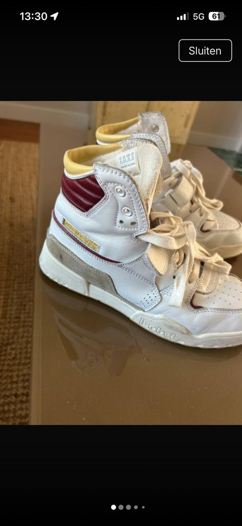 Isabel Marant sneakers, Wit, Ophalen of Verzenden, Sneakers of Gympen, Gedragen