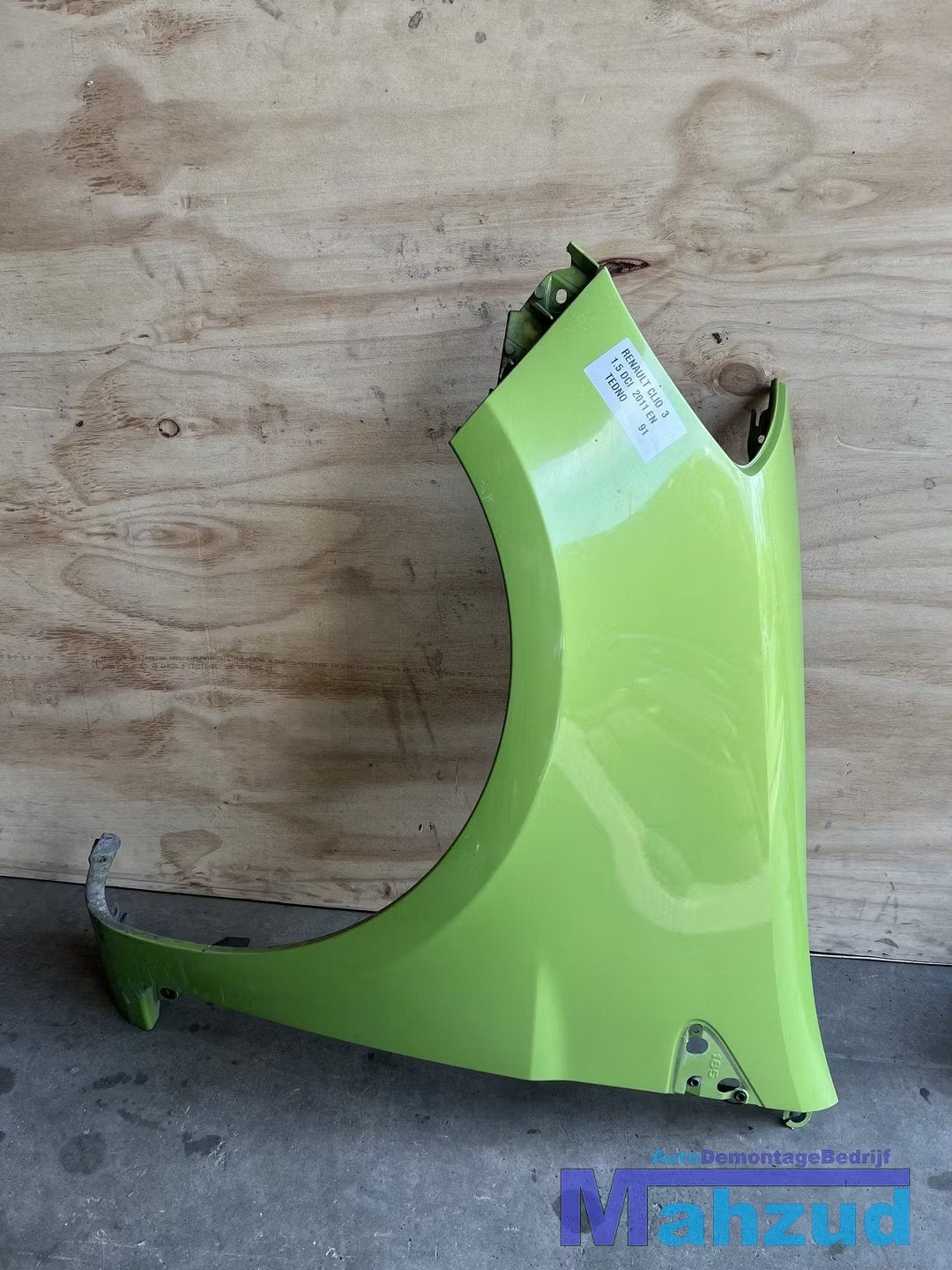 RENAULT CLIO 3 Groen TEDNO TEDN0 Links voorscherm 2010-2014, Renault Group, Gebruikt, Contact.group@renault.com, Renault