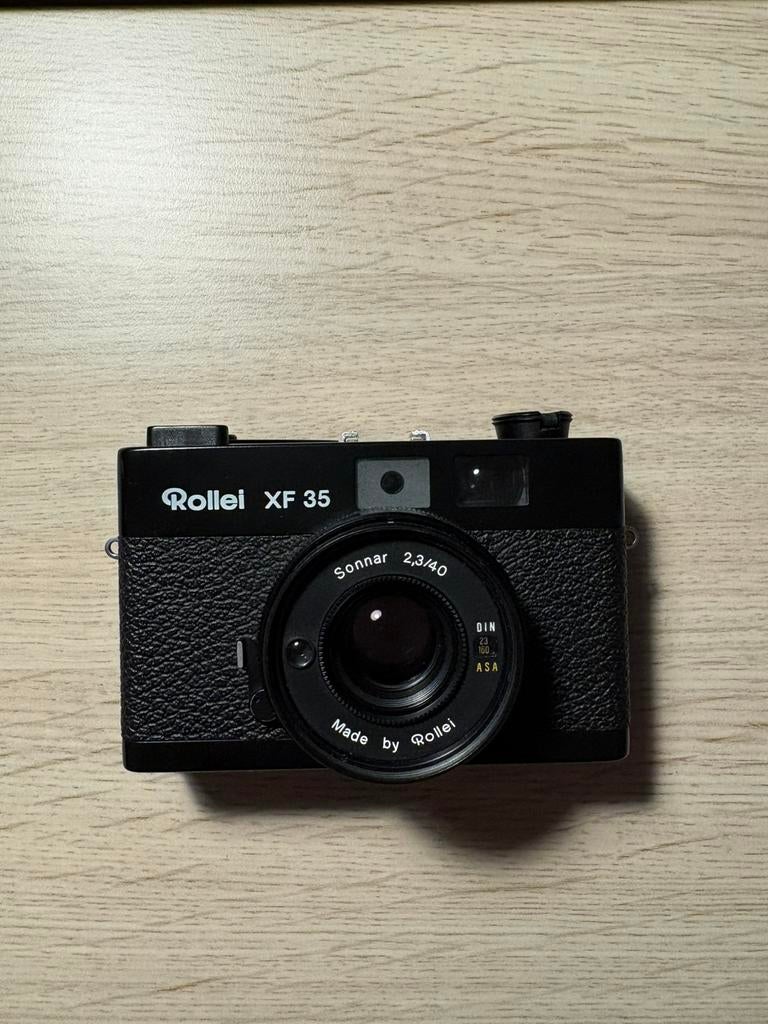 Rollei XF35 compact analoog camera, Ophalen of Verzenden, Gebruikt, Compact, Overige Merken