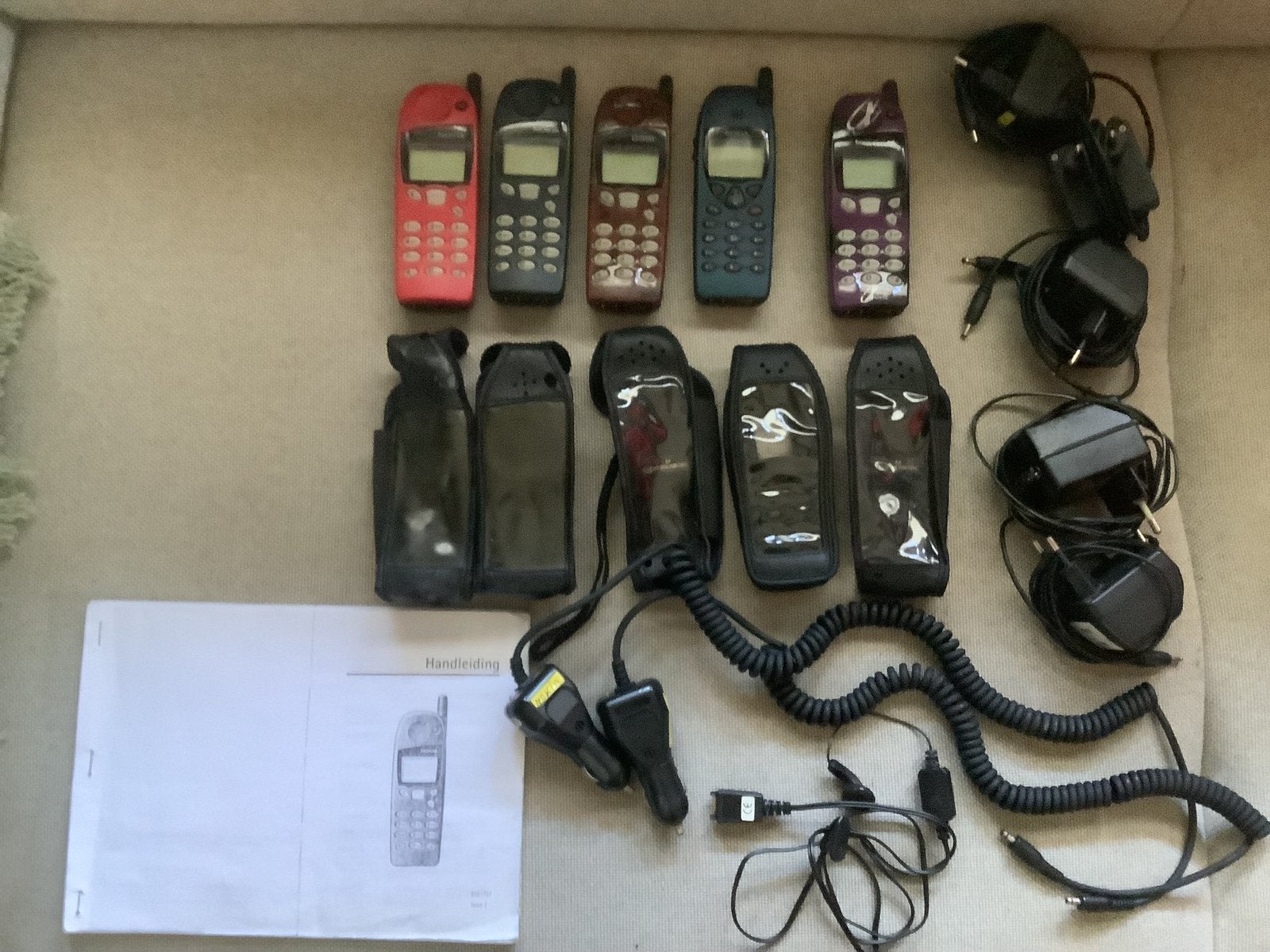 Partij oude Nokia Telefoons 5 stuks ( collectors items), Ophalen of Verzenden