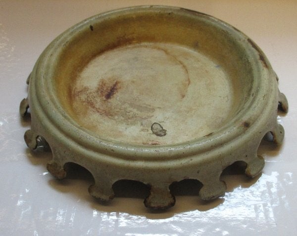 originele antieke spuugbak ronde spittoon cafe bistro, Verzenden