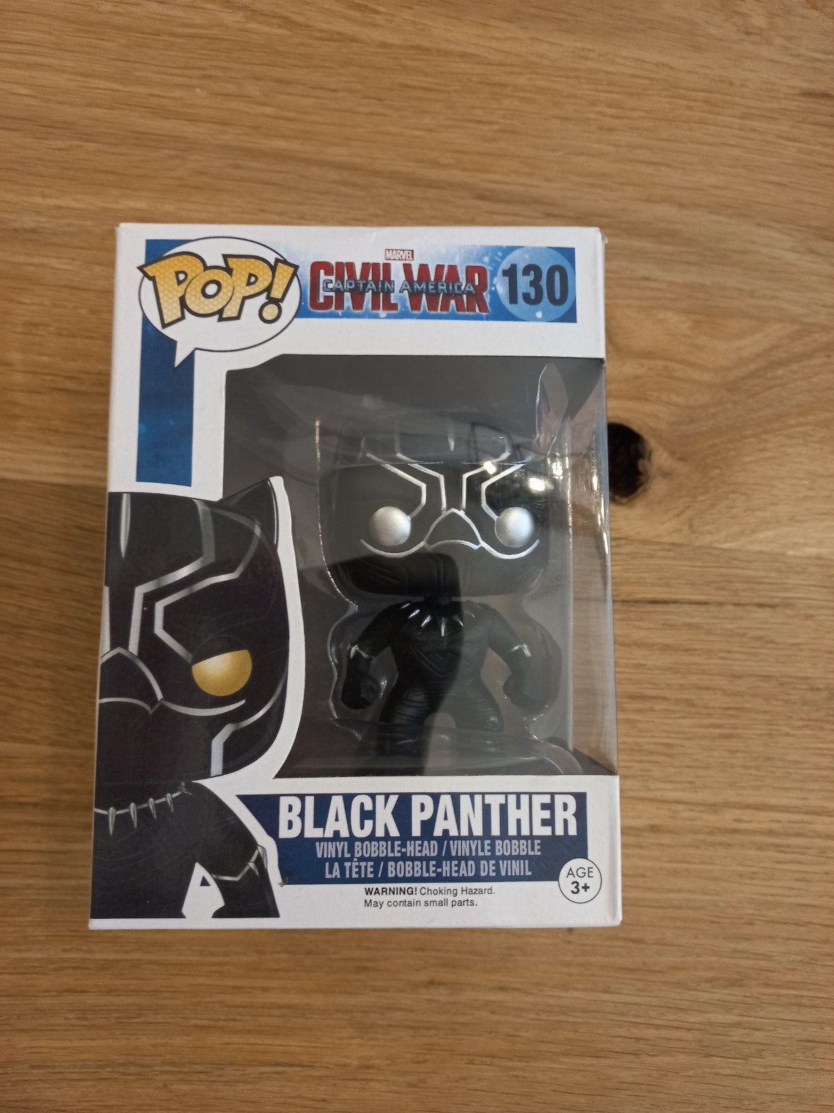 Funko pop black panther 130, Ophalen of Verzenden, Zo goed als nieuw