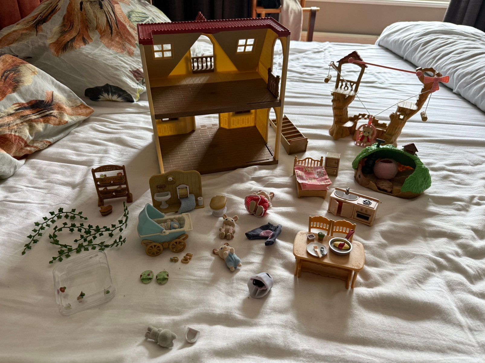 Sylvanian families, Ophalen of Verzenden, Zo goed als nieuw, Poppenhuis