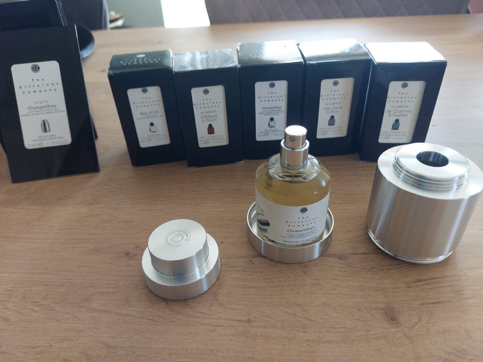 The Different Company Parfum Verstuiver met 50ml Refills., Ophalen, Nieuw