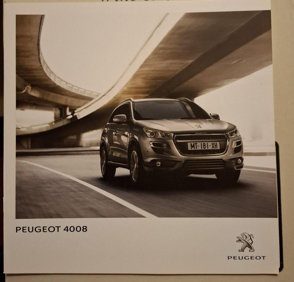 Peugeot 4008 brochure (Duits, 2012), Verzenden, Nieuw, Peugeot