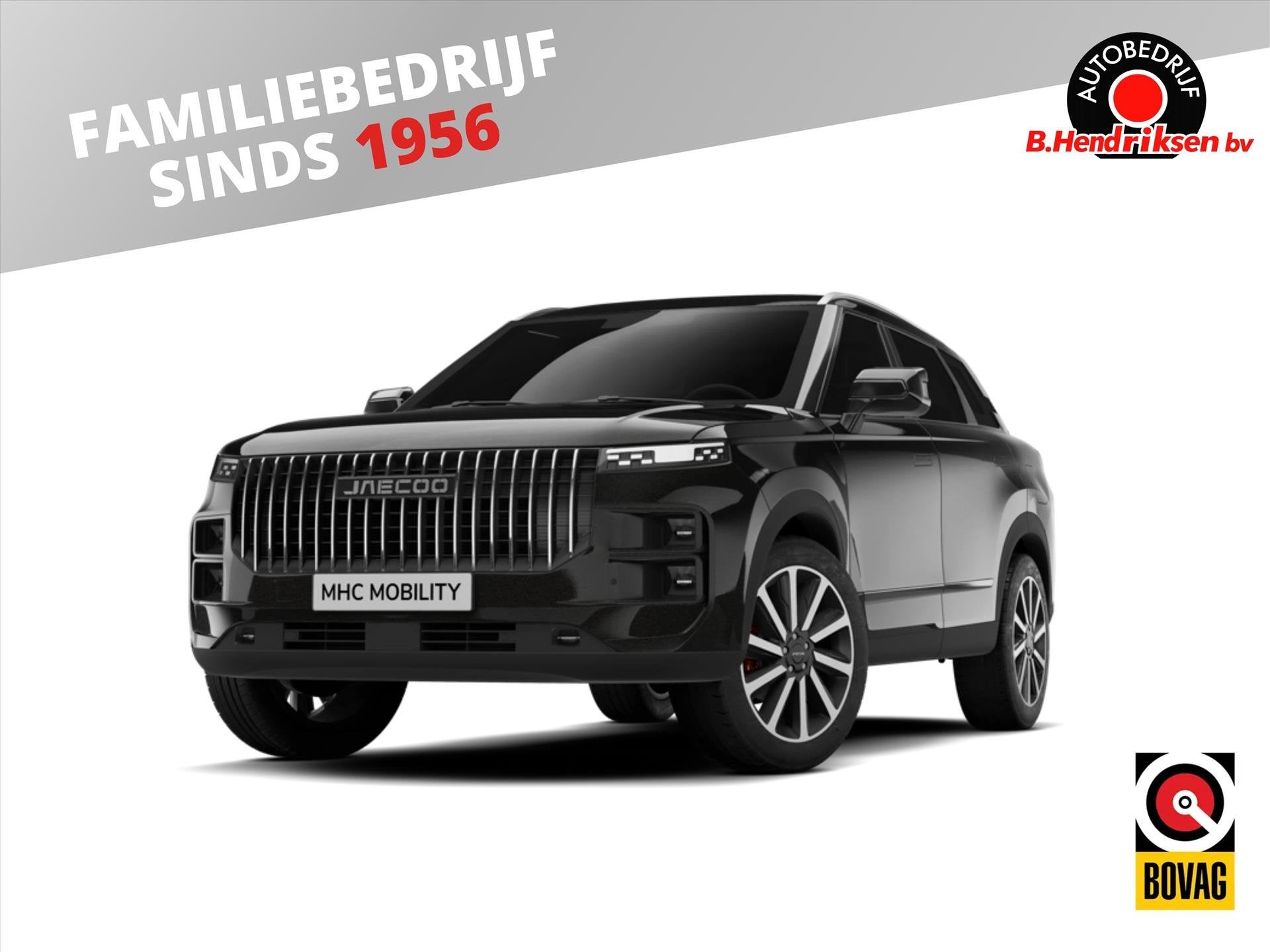 Jaecoo 7 Phev 1.5GDI PHEV 347PK Exclusive/ Panoramadak/ Lede, Automaat, Dealer onderhouden, Gebruikt, Zwart