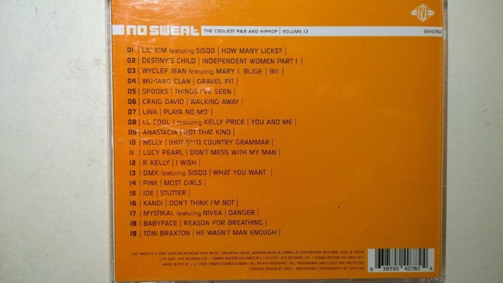 No Sweat 13, Ophalen of Verzenden, Zo goed als nieuw, Pop, Album