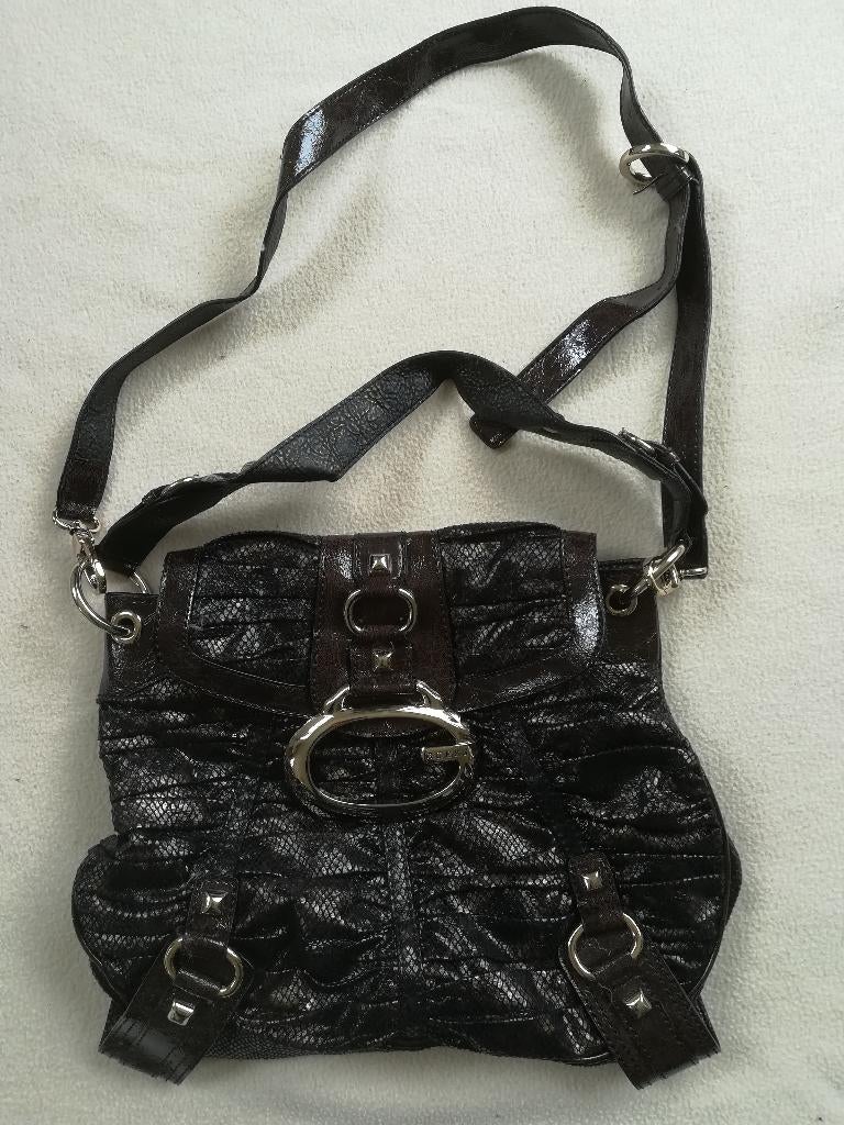 GUESS tas bruin met goud - nieuw -, Sieraden, Tassen en Uiterlijk, Tassen | Damestassen, Nieuw, Handtas, Bruin, Ophalen of Verzenden