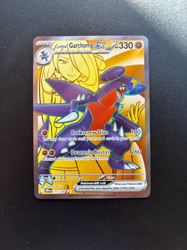 Cynthia's Garchomp ex (DRI 215), Ophalen, Zo goed als nieuw