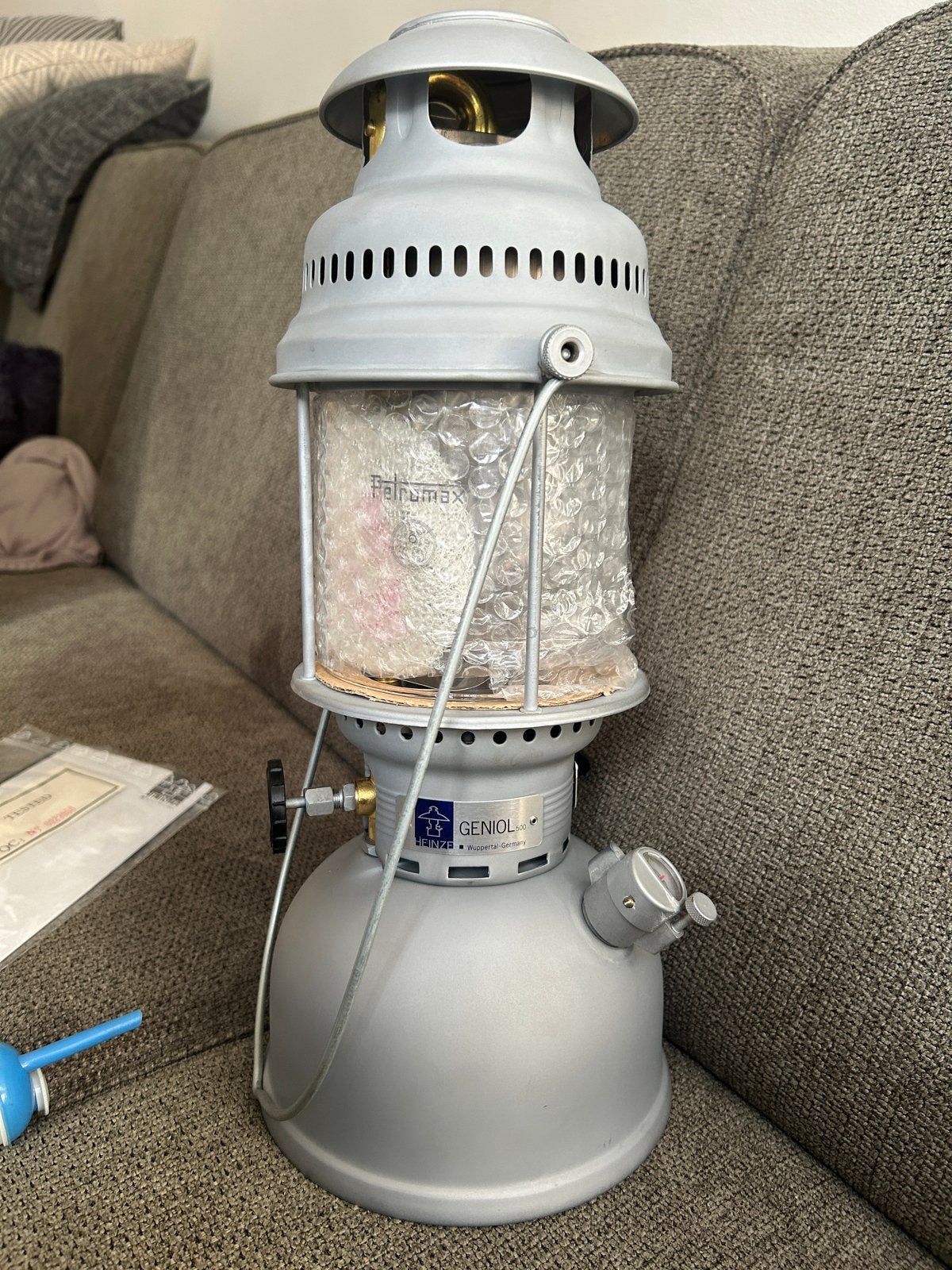 Kerosine Druk Lamp - Nieuwstaat, Ophalen