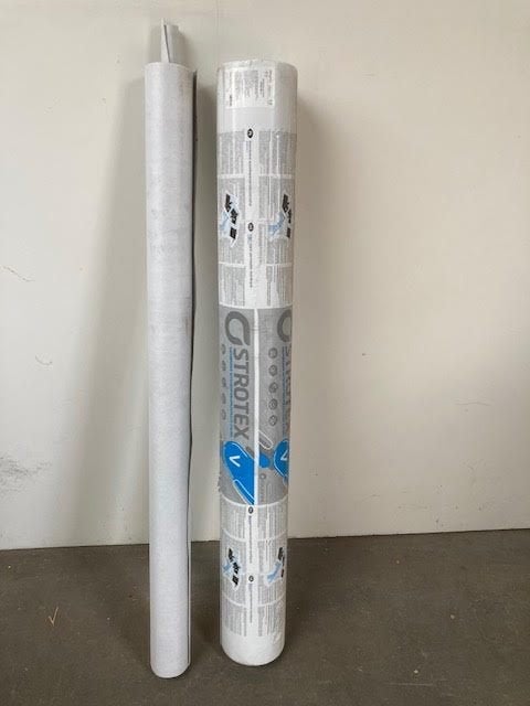 Strotex V Damp-open Folie - 1.5m x 50m (75m²), Doe-het-zelf en Verbouw, Ophalen of Verzenden, Nieuw, 15 m² of meer, Folie