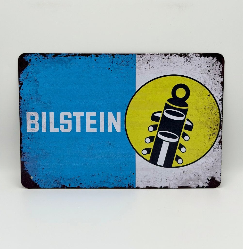 Bilstein schokdempers bord Porsche BMW  Volvo Mercedes, Verzenden, Nieuw, Reclamebord