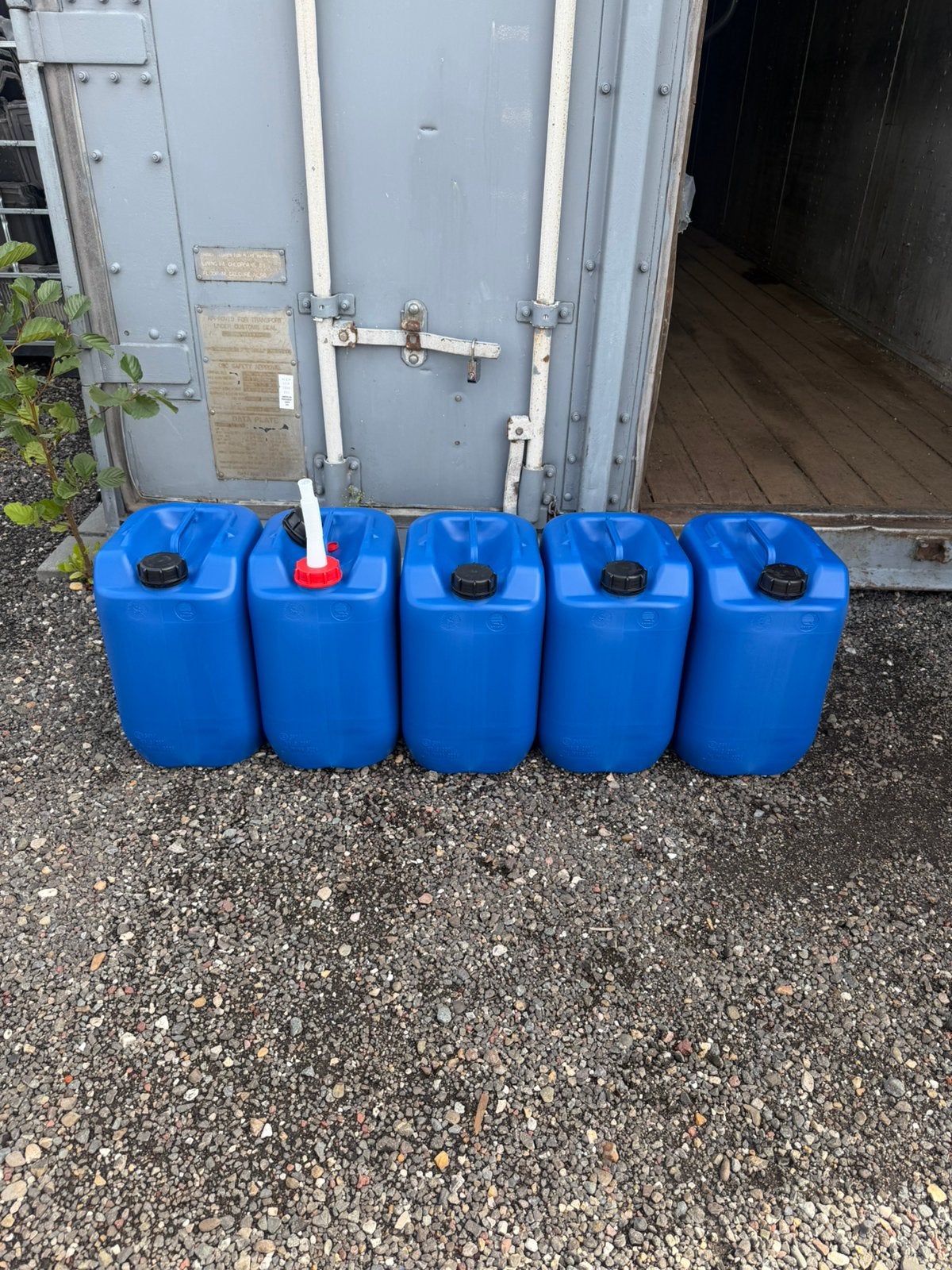 Nieuwe Jerrycans 20 liter met schenktuit tank en belgie