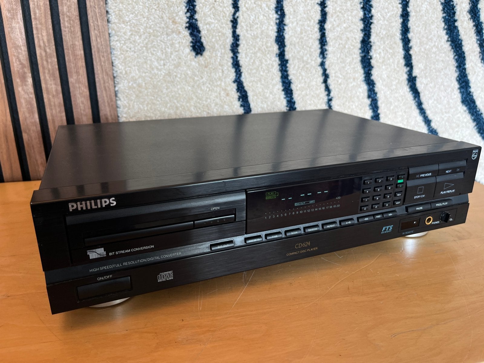Philips cd 624, Audio, Tv en Foto, Cd-spelers, Ophalen of Verzenden, Gebruikt, Philips
