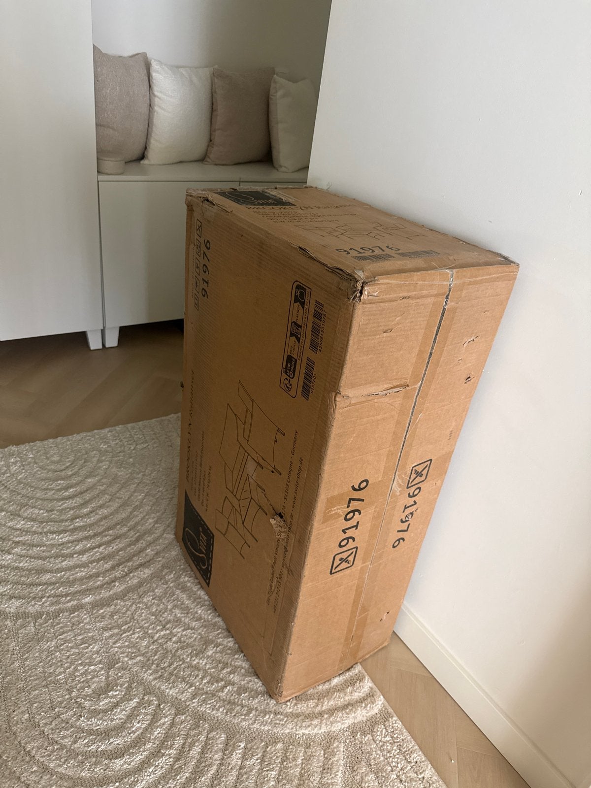 Nieuwe SVITA Brooklyn 4-delige loungeset - Beige polyrattan, Tuin en Terras, Tuinsets en Loungesets, Ophalen, 4 zitplaatsen, Nieuw