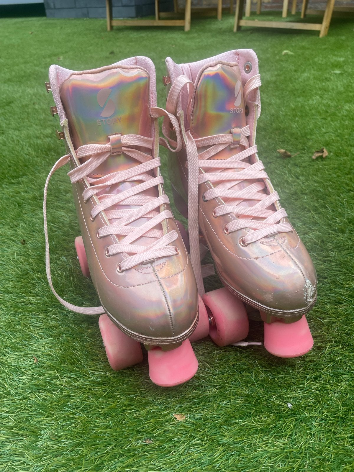 Story Holografische Roller Skates - Maat 39, Ophalen, Gebruikt, Dames
