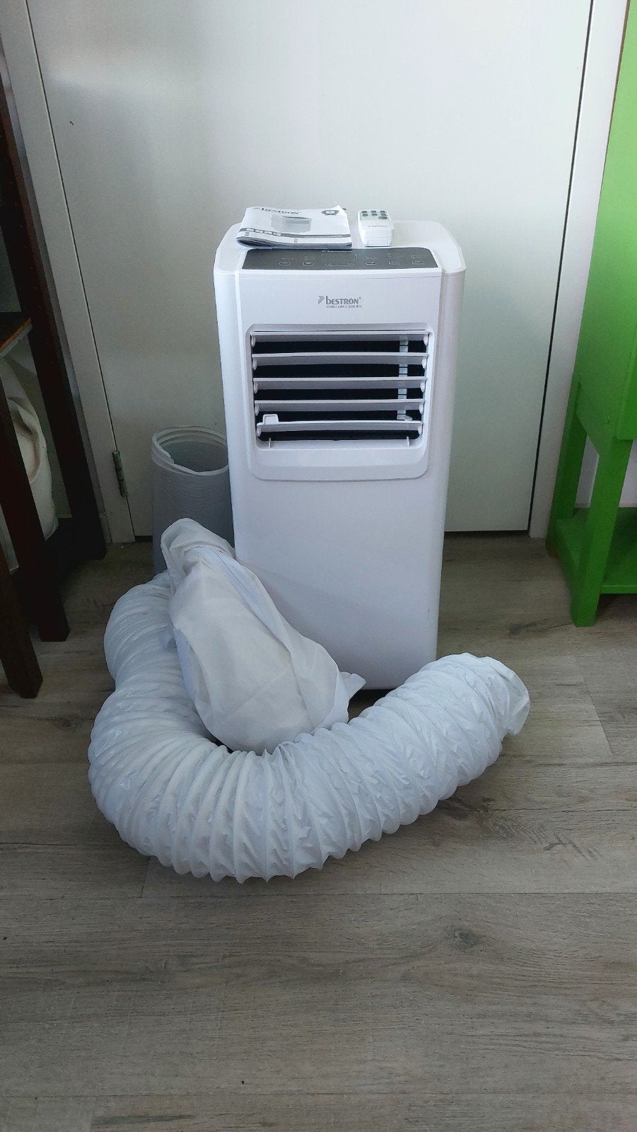 Bestron Mobiele Airco AAC6000 - Koelen en Ontvochtigen, Ophalen, Minder dan 60 m³, 3 snelheden of meer, Zo goed als nieuw