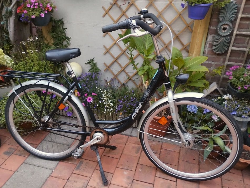 Cortina damesfiets voor student!, Fietsen en Brommers, Fietsen | Dames | Damesfietsen, Gebruikt, Versnellingen, 50 tot 53 cm, Trommelrem