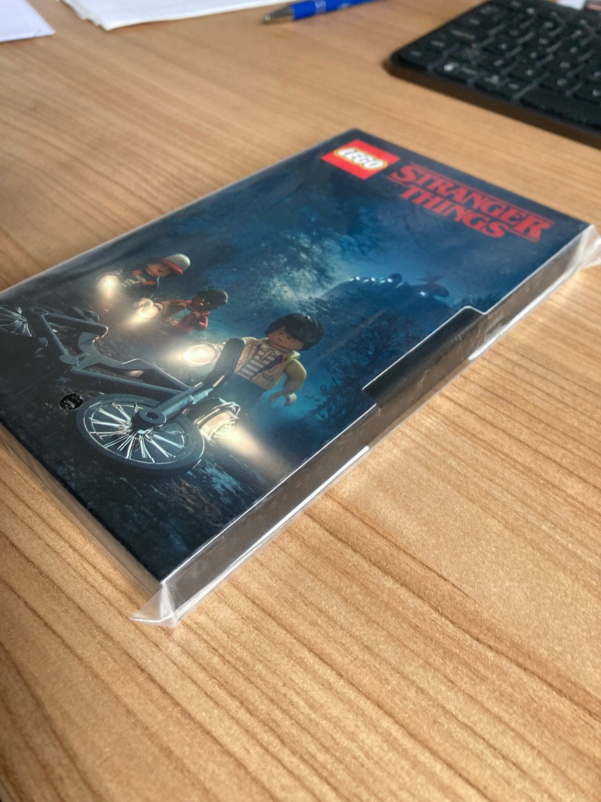 Lego notitieboekje stranger things vip netflix nieuw, Ophalen of Verzenden, Nieuw