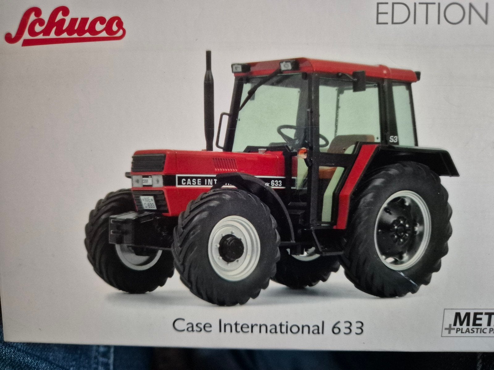 Schuco Case International 633 Tractor Model 1:32, Ophalen of Verzenden, Zo goed als nieuw, Overige typen, Overige merken