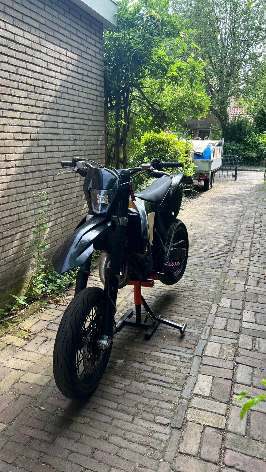 KTM EXC 125 Supermoto, Ophalen, 6 versnellingen, 125 cc, Zo goed als nieuw