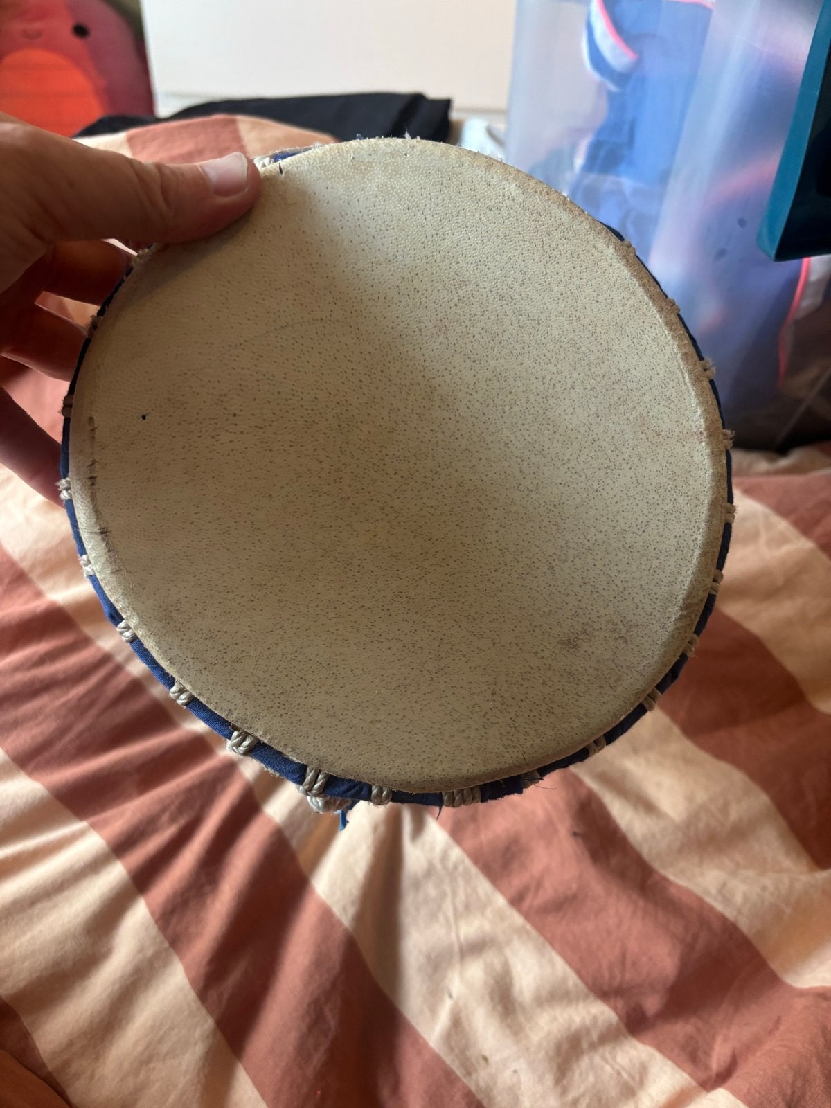 Handgemaakte Afrikaanse Trommel - Djembe, Ophalen of Verzenden, Gebruikt, Trommel